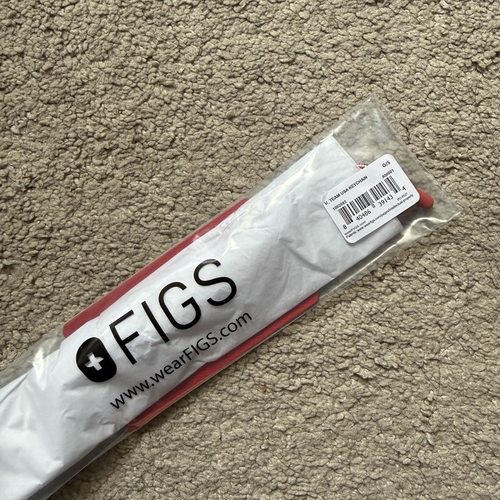 TEAM USA FIGS KEY CHAIN